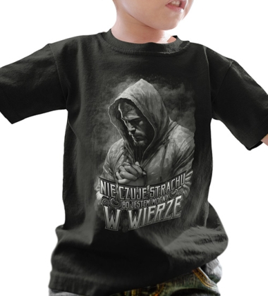 Koszulka mocny w Wierze